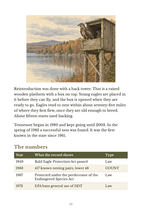 Actual page 10 from The Comeback Files: The return, and the numbers